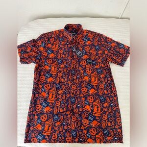 Sam Adams Oktoberfest button up shirt NWT